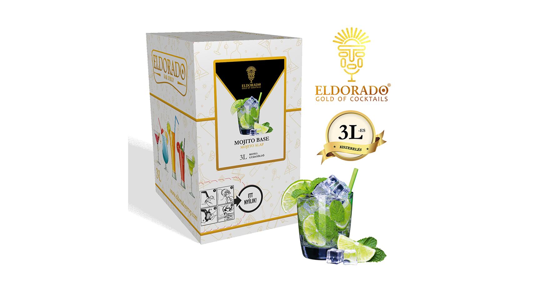 Bag in Box Mojito alap Cordial 3 liter Bag in Box Koktél és Limonádé