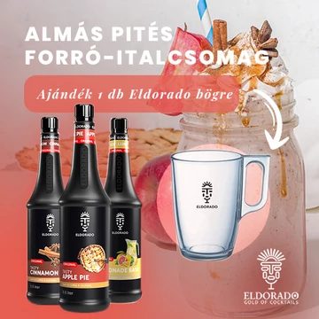 Almás pités forró italcsomag