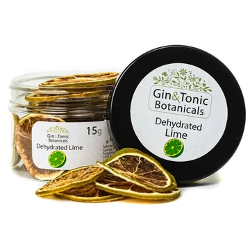 Gin Tonik fűszer kis tégelyben Szárított Lime karikák 15 gr Gin Tonik fűszer kis tégelyben Szárított Lime karikák 15 gr
