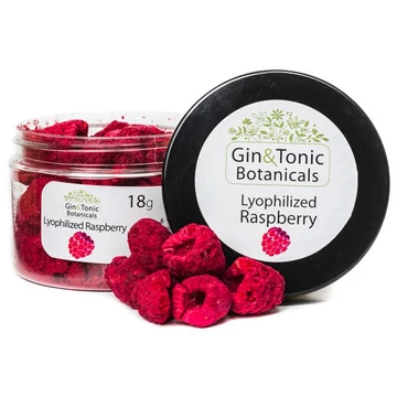 Gin Tonik fűszer kis tégelyben Liofilizált Egész Málna 18 gr Gin Tonik fűszer kis tégelyben Liofilizált Egész Málna 18 gr