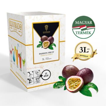 Bag in Box Maracuja/Passion Fruit szirup 3 liter