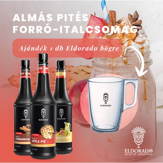Almás pités forró italcsomag