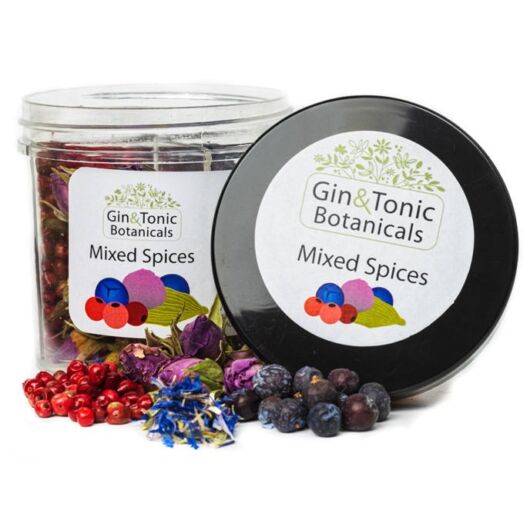 Gin Tonik fűszer osztott tégelyben 4 fajta fűszerrel 25 gr