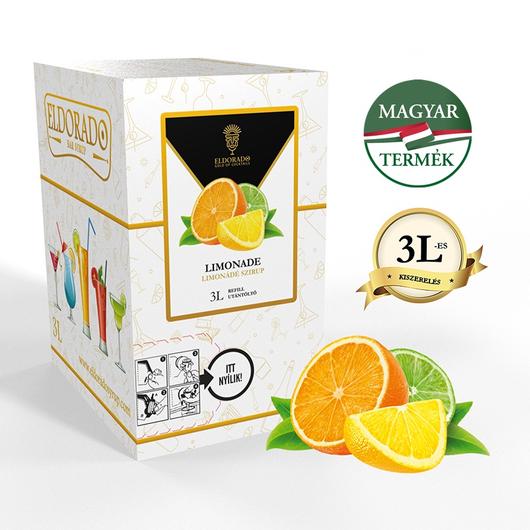 Bag in Box limonádé szirup 3 liter