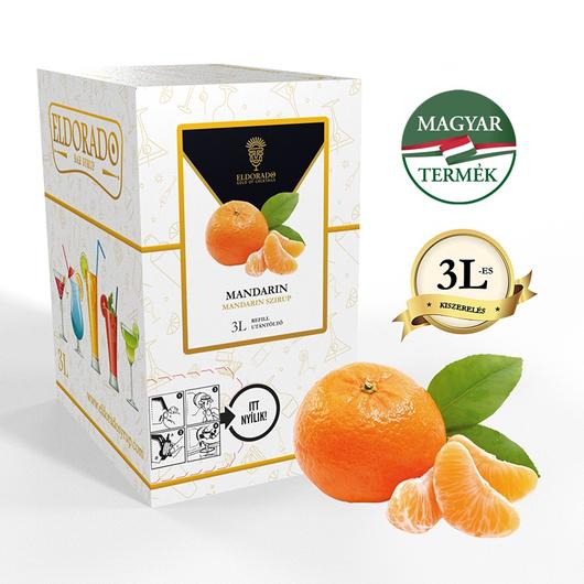 Bag in Box Mandarin szirup 3 liter