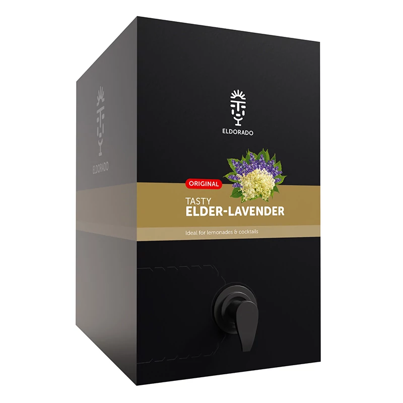Bag in Box Bodza-levendula szirup 3.01 liter