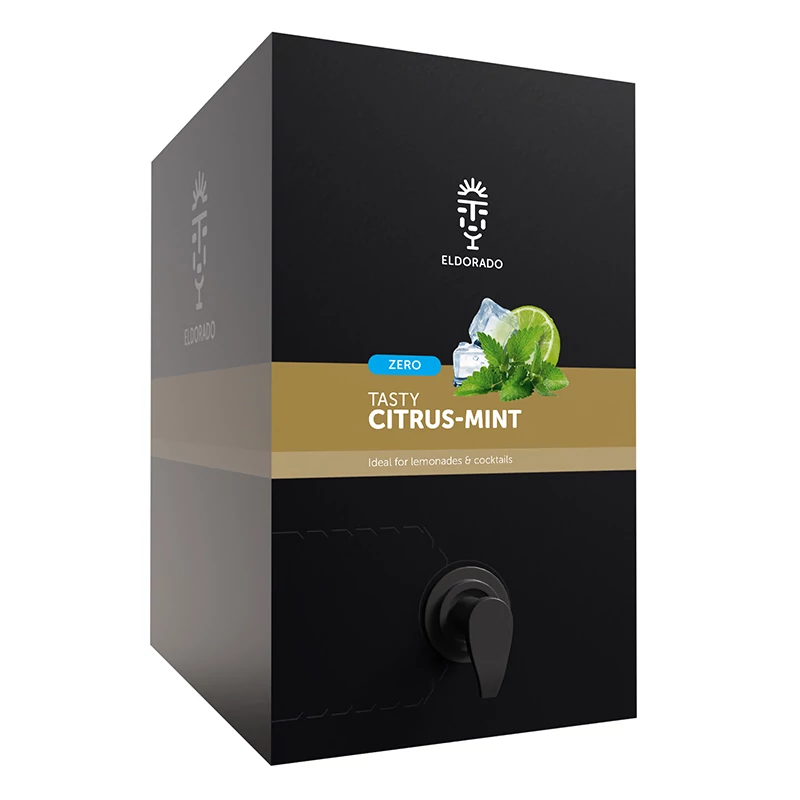 Bag in Box Citrus Menta zero szirup 3.01 liter