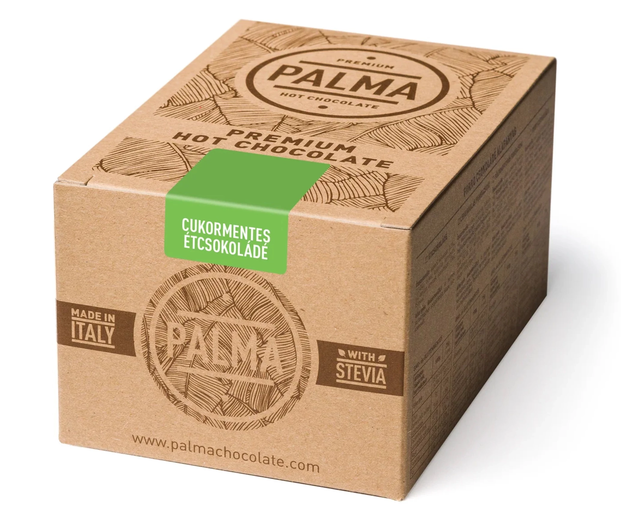 Palma CUKORMENTES Étcsokoládé, forró csokoládé - 10 x 25g