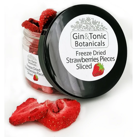 G&T Bot. kis tégelyben Liofilizált Eper szeletek 10 gr