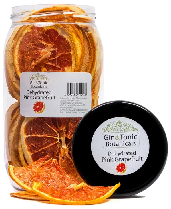 Gin Tonik fűszer nagy Gasztró tégelyben, Szárított Grapefruit karikák 100 gr