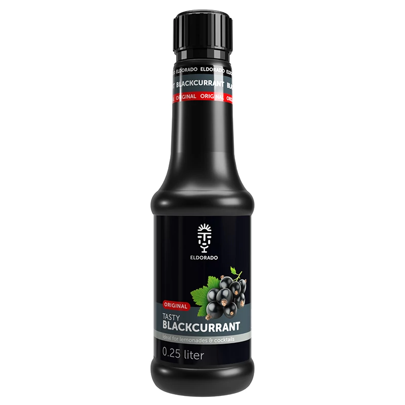 Eldorado Fekete Ribizli szirup 0.25 liter